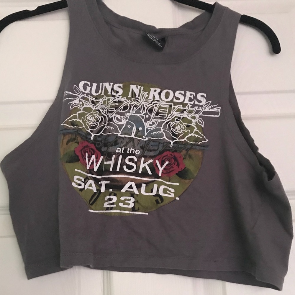 Guns n Roses Tank Crop